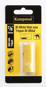 88002  Bi-Metal Hole Saw 7/8"