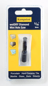 88026  Wetdry Diamond Mini Hole Saw 5/16"