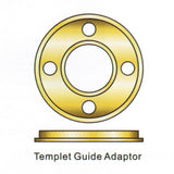 99A01 Router Template Guide Adaptor, Brass/Golden