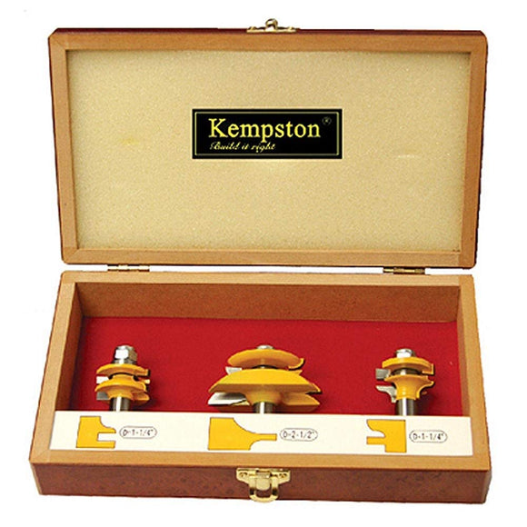 KC5033  3-Piece Miniature Raised Panel Set - Traditional Ogee Style